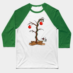 Christmas Tree Baseball T-Shirt